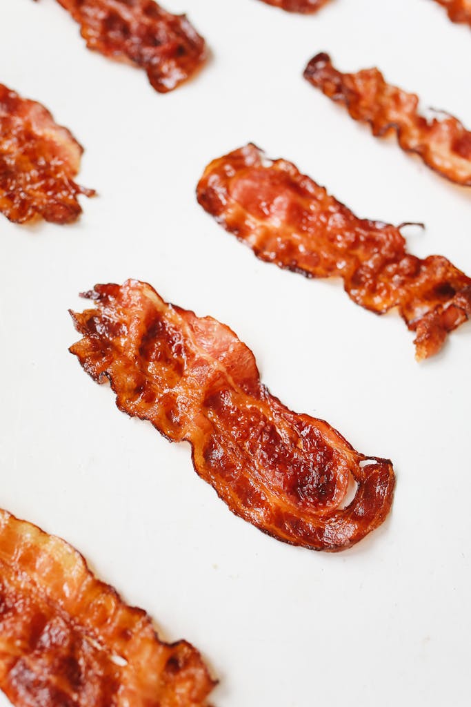 Close-Up Photo Of Bacon