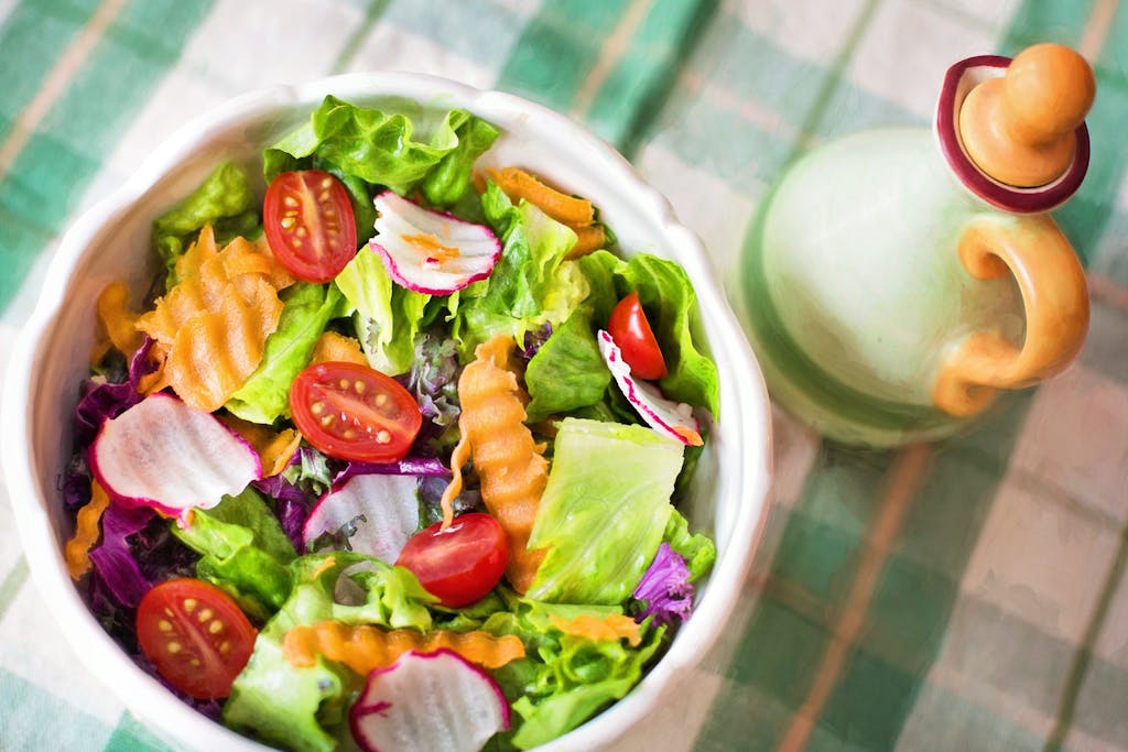 Photo by Jill Wellington Close-up of Salad in Plate