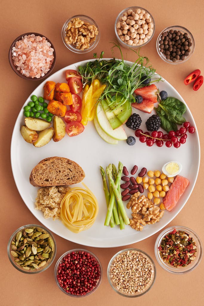 Photo by Vanessa Loring Flatlay of Assorted Nutritious Food